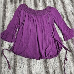 Purple Women's Top
